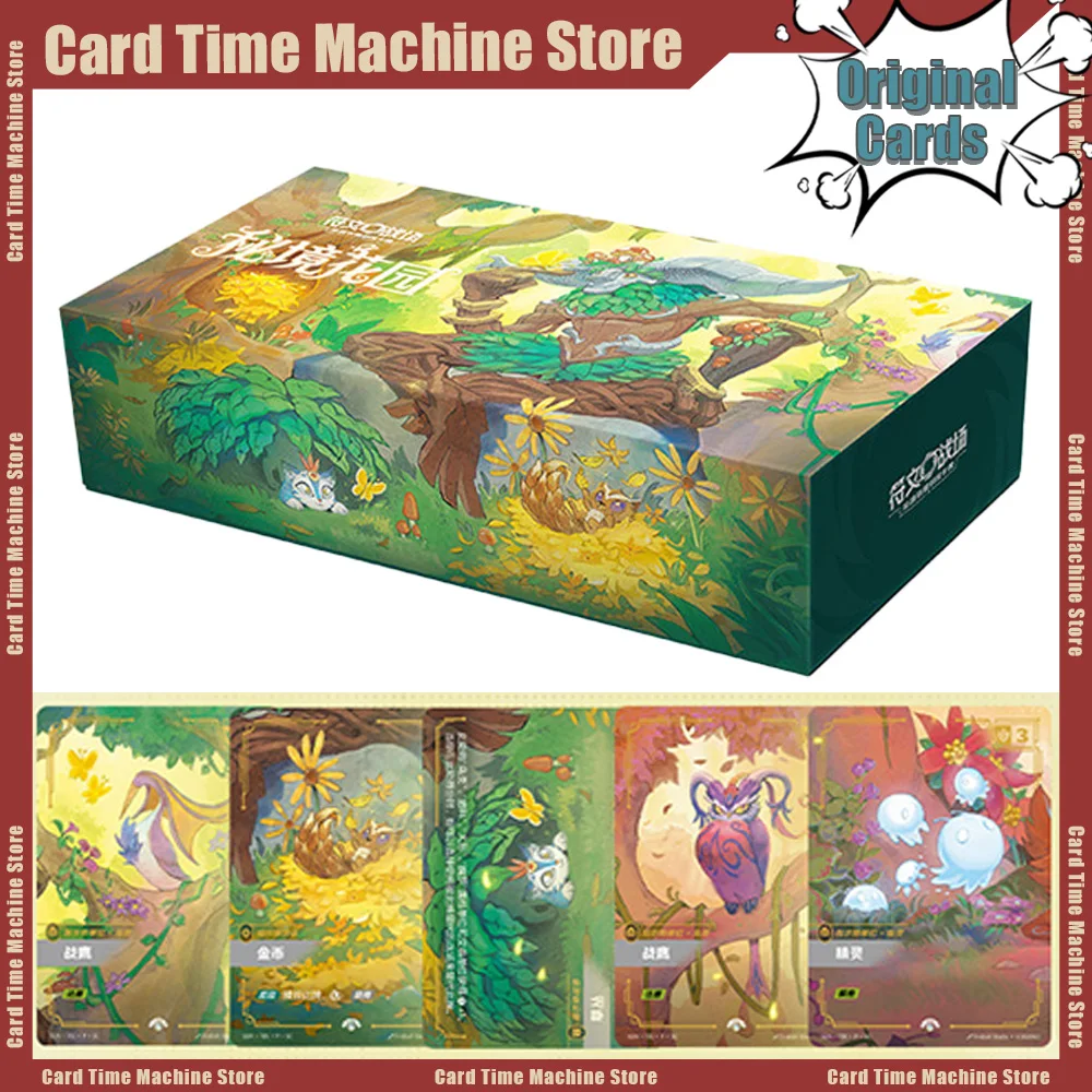 Фото Shining Soul Riftbound: Коллекционная карточная игра League of Legends Versus Cards TCG, подарочный набор «Тайный сад», набор карт, подарки №1