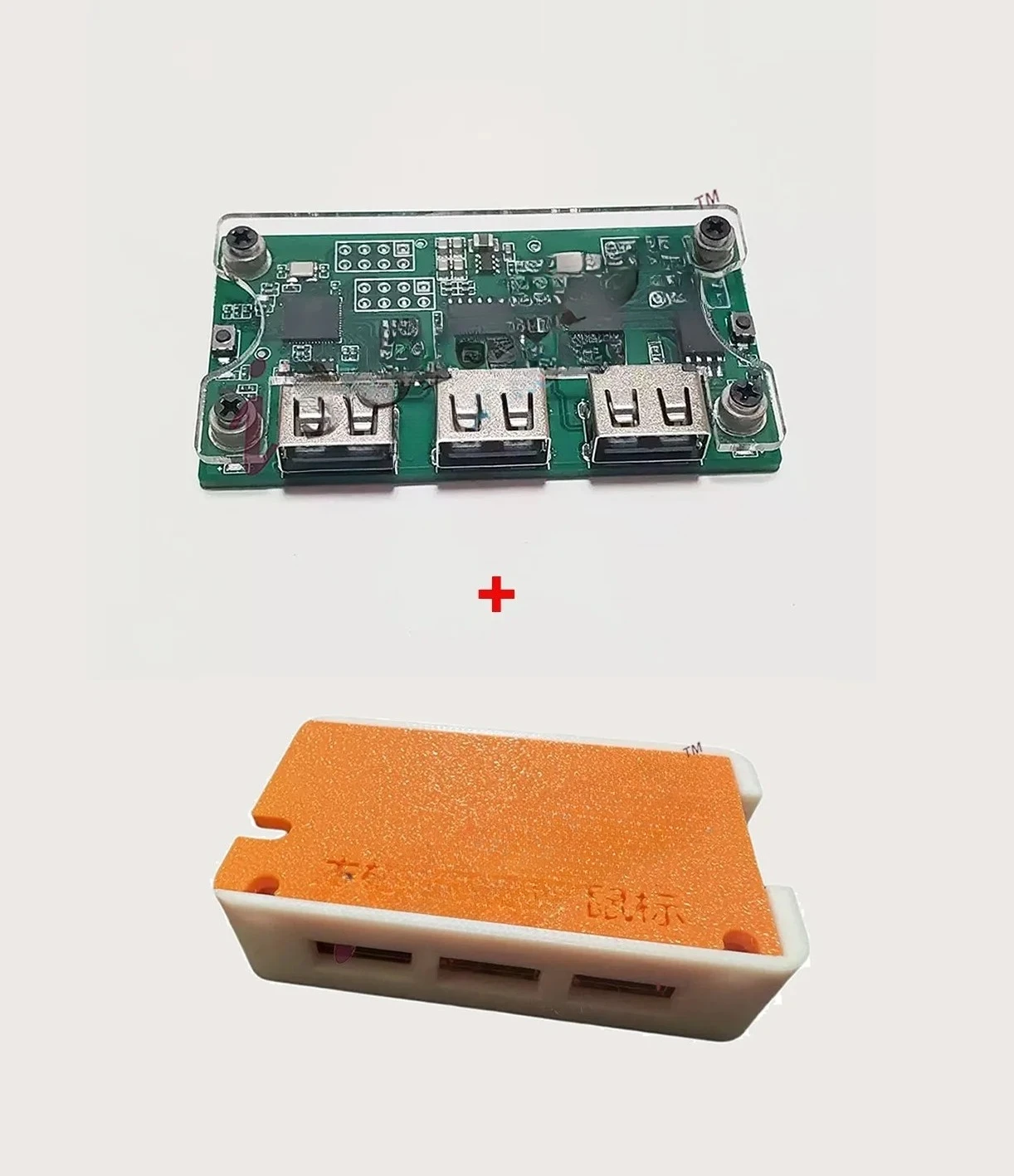 Фото Плата разработки MAKCU с 3D-корпусом и кабелями, ESP32 S3 x 2, DMA, Key Mouse Box, Arduino №1