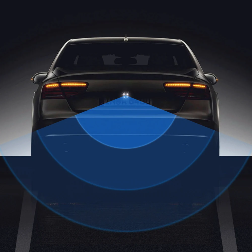 

Night Vision Rear View Camera Accessories Car Rear View Reversing Dynamic Track Parking Line RCA Video Connector