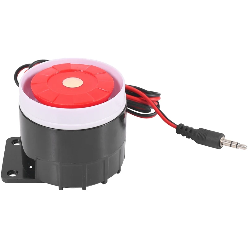 Проводная мини-сирена для домашней охранной сигнализации звуковая сирена 120 дБ 12