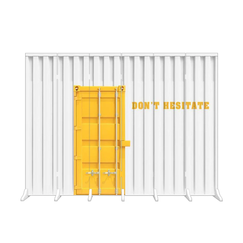 

Modern Screen Folding Mobile Baffle Partition Photography Background Wall Partition Small Accordion Partition