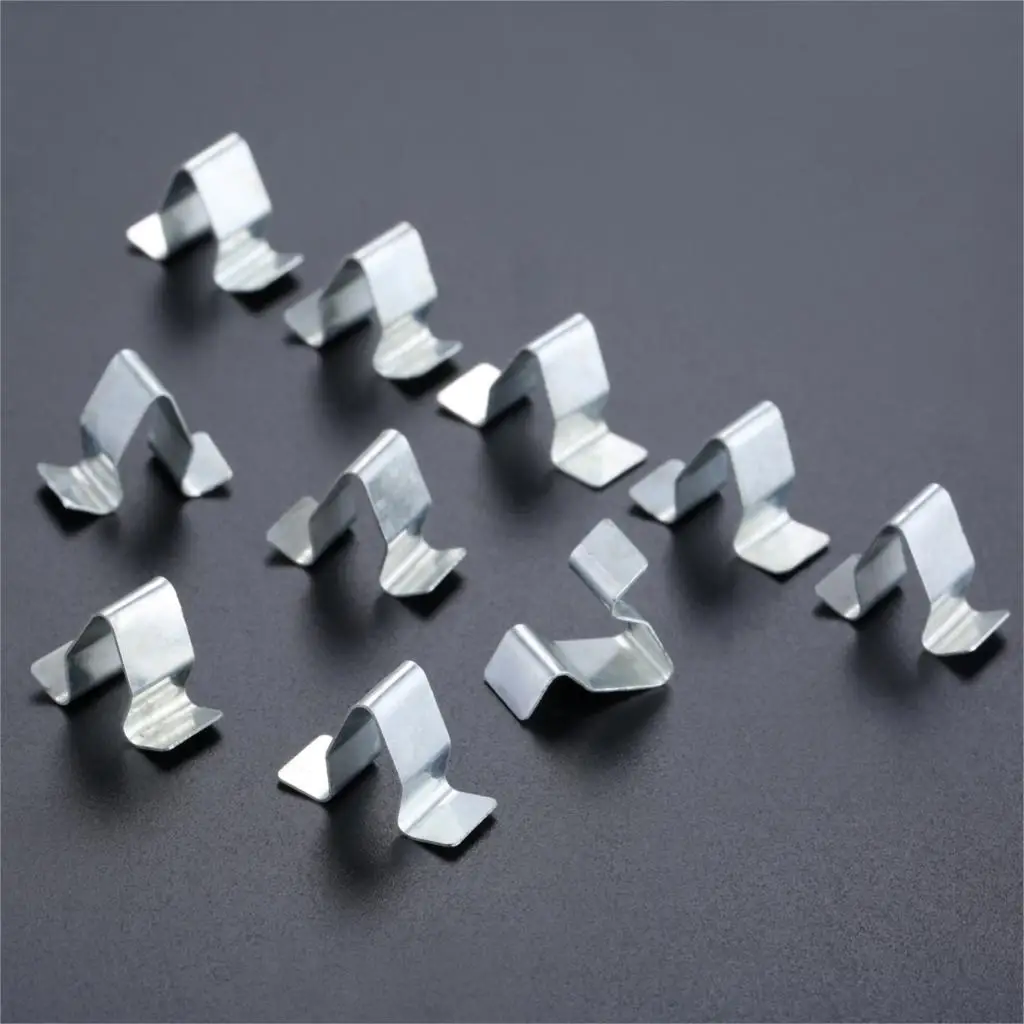 

10 шт. Авто металлическая отделка внутренняя панель клипса для подкладки внутренняя обивка Фиксатор заклепки застежка зажим для V W для Audi Seat для Skoda