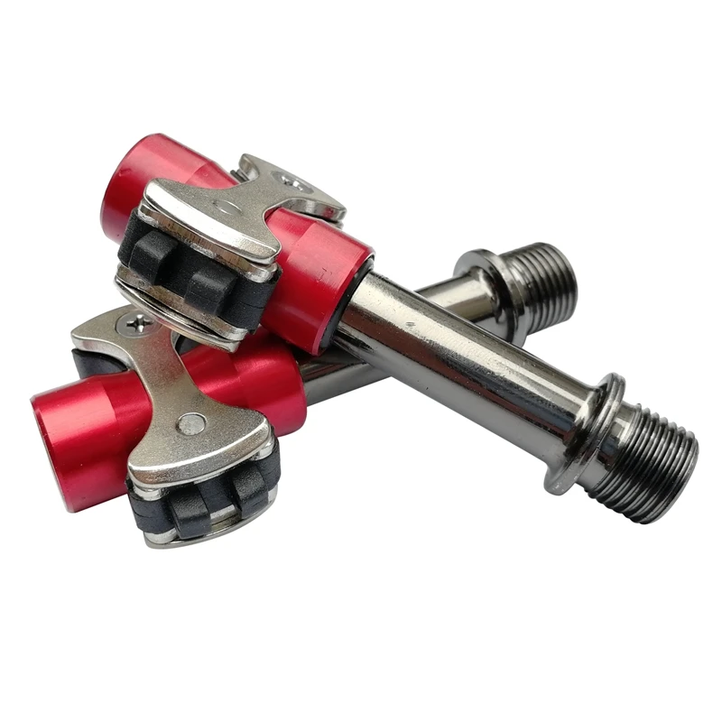 

Качественные велосипедные педали Racework, дорожные самоблокирующиеся педали SPD, велосипедные педали с замком стандартной длины для гоночного ...