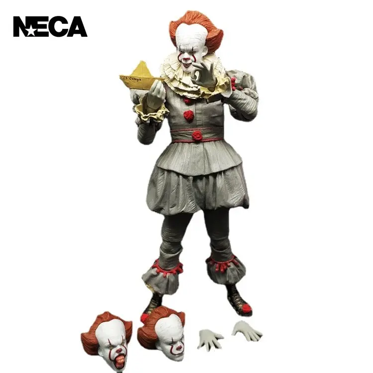 

NECA Stephen King's It Pennywise Bloody Action Figure Movie Anime Model Desktop Decorations Collectible Children's toys Gifts