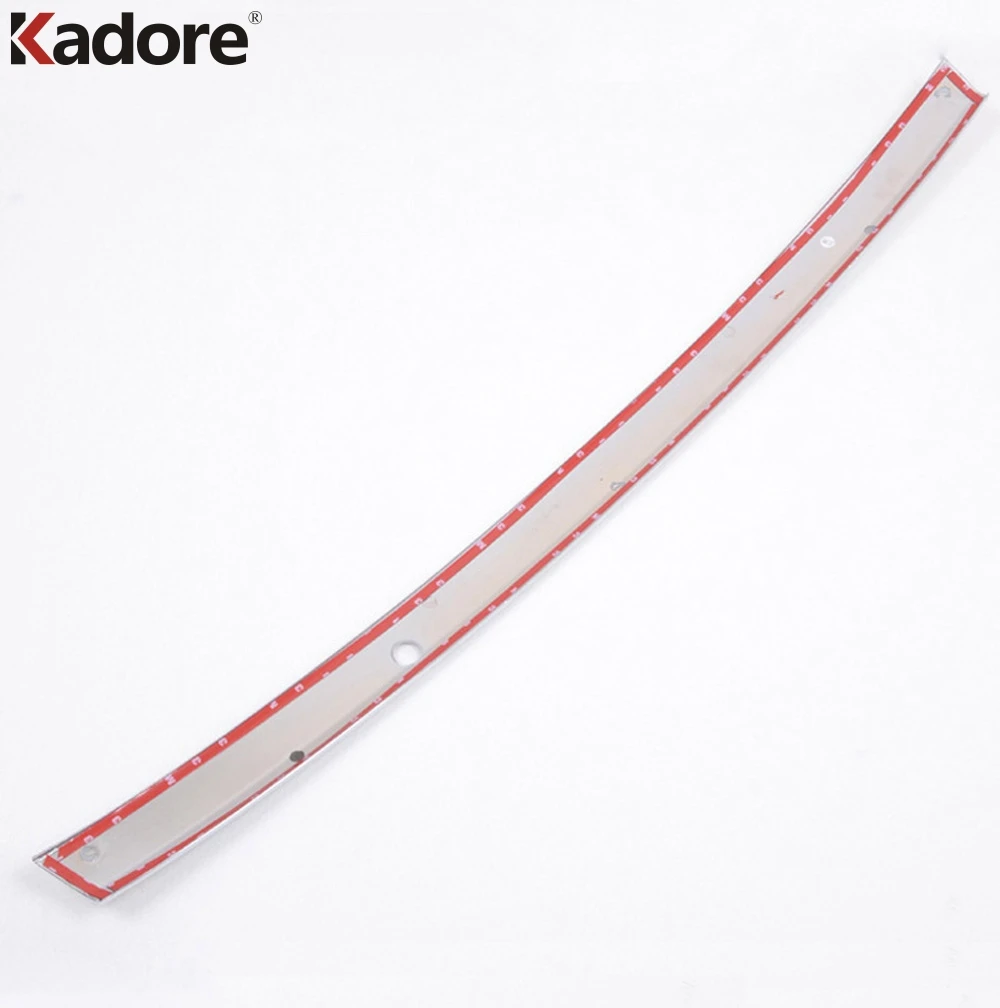 Накладка на крышку багажника для Toyota Yaris Vios 2014 2015 2016 хромированная декоративная