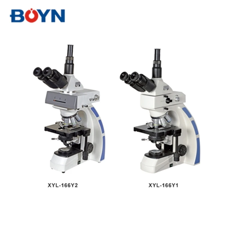Цифровой Тринокулярный флуоресцентный микроскоп с флуоресцентным дисплеем