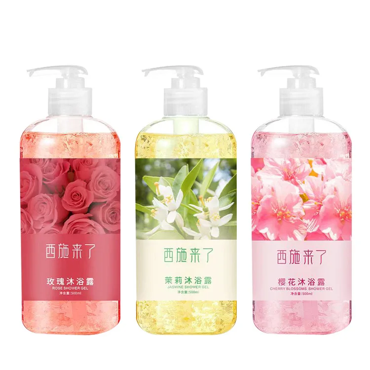 

Natural Rose Petal Shower Gel Lasting Fragrance, Moisturizing Skin, Moisturizing, Cherry Blossom Jasmine Petal Shower Gel