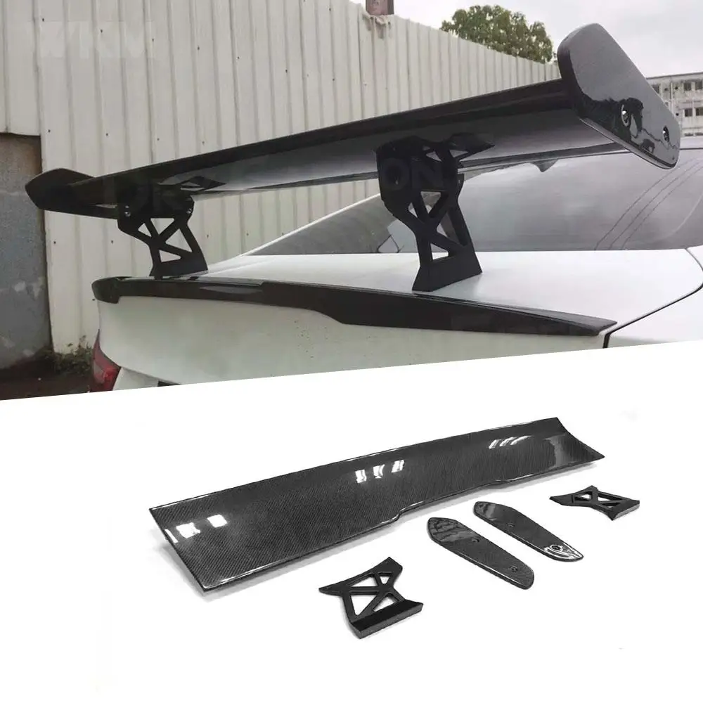 

Car GT Style Carbon Fiber Car Racing Rear Trunk Spoiler Wings for BMW E92 E93 F30 F10 1M M3 E82 E87 Sedan Coupe Bumper