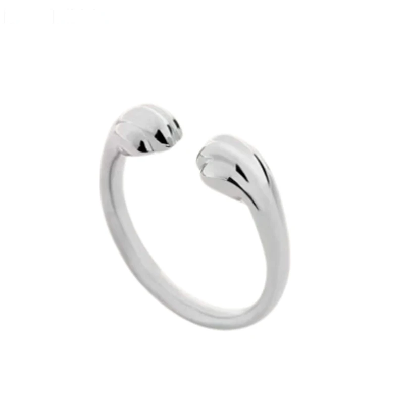 

Cute Cat Claw Ring Ladies Adjustable Simple Fashion Jewelry Rings Banquet Party Birthday Present Woman Wedding Rings Open Ring