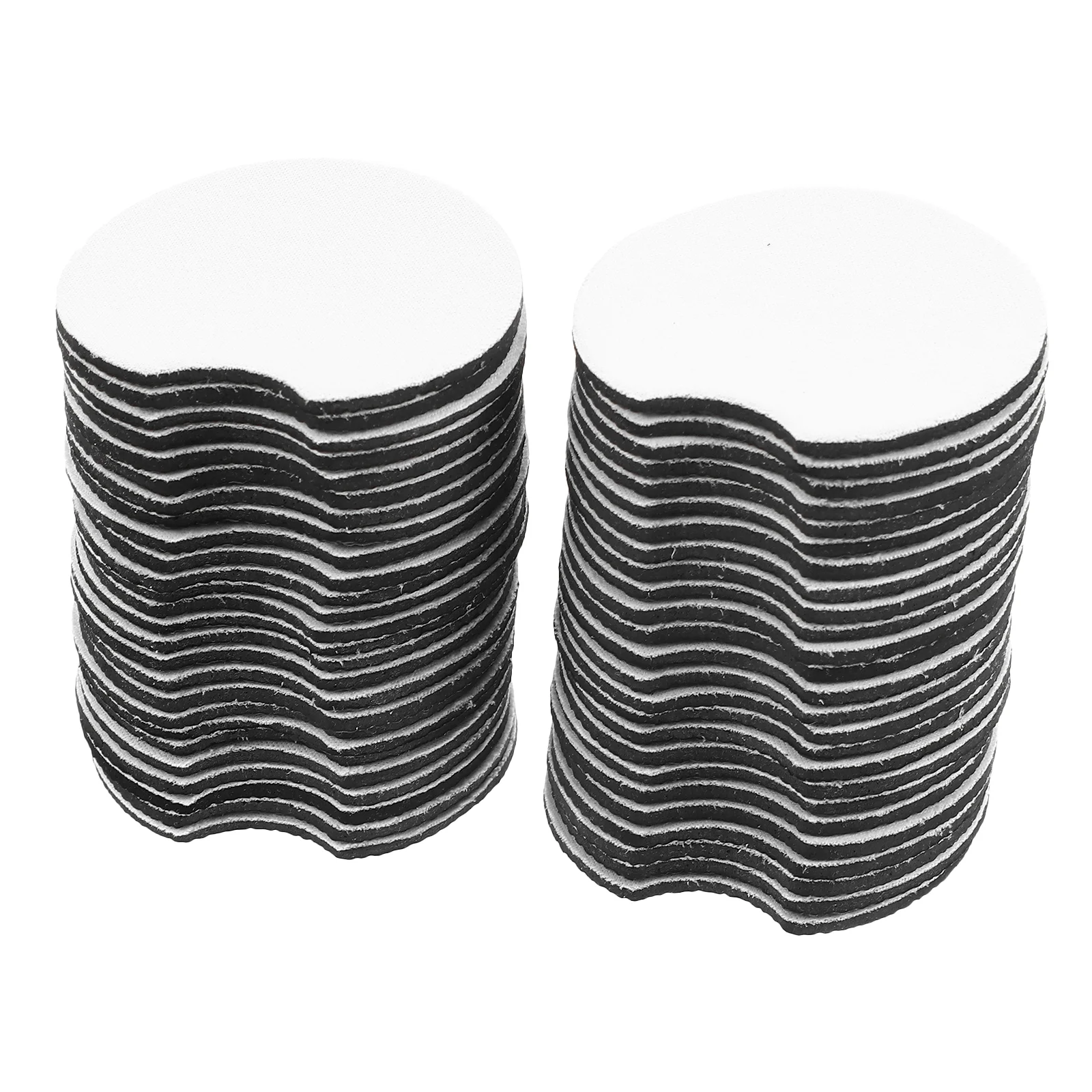

50 Pcs DIY Painting Coasters Cup Blank Car Sublimation Ceramic Mats Wear-resistant