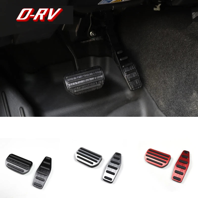 

Car Clutch Brake Accelerator Pedal Foot Rest Pedals Covers For Suzuki Jimny JB64 Sierra JB74W 2019 2020 Car Styling Accessories