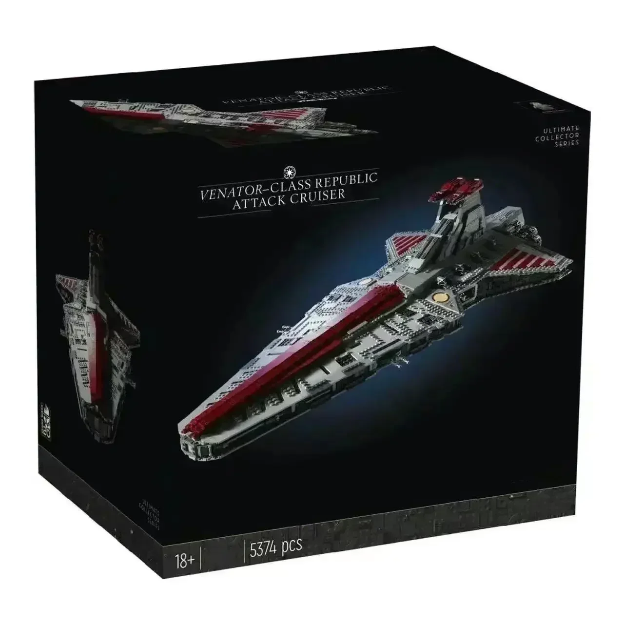 5374 шт. MOC 75367 самый большой Venator Class Republic атакует крейсер строительный комплект