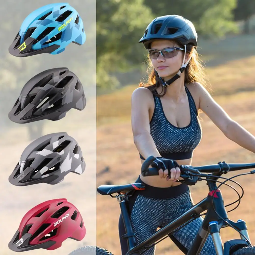 

Adult Bicycle Helmet Motorcycle MTB Road Bike Cycling Safety Cap Universal Ultralight Ventilated Riding Helmet for Men Women