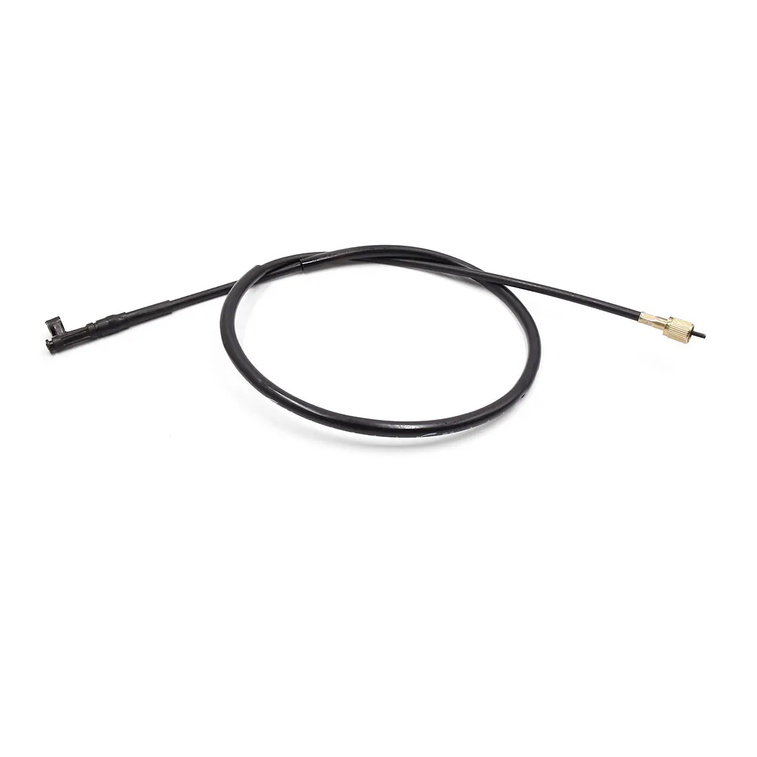 

Motoforti 115cm 45.3" Length Black Rubber Coated Motorcycle Disc Brake Speedometer Cable Replacement for Honda WH125