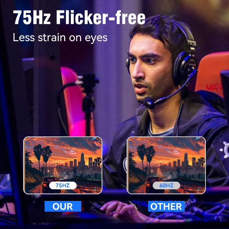 Настольные компьютеры 1k 2k 4k Офисные ЖК-мониторы 27-дюймовый геймерский дисплей