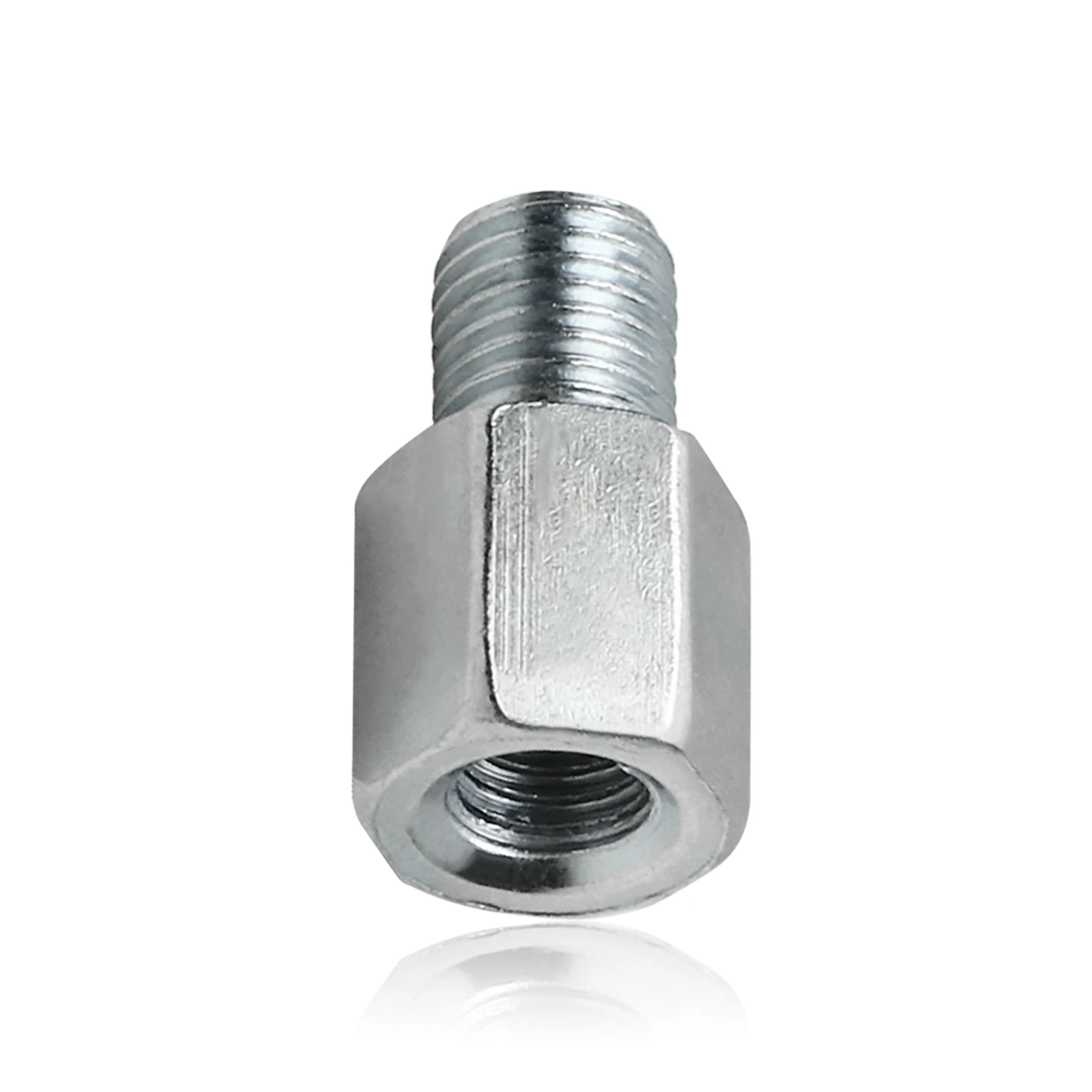 Адаптер для крепления на зеркало заднего вида переходник M8 мама-M10 папа 8 мм до 10 с