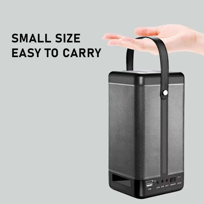 Портативная караоке-машина с беспроводным микрофоном