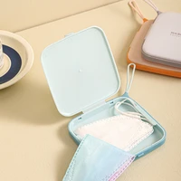 mouth mask case storage box organizer household moisture proof mask box go out dustproof storage mask container organizer holder