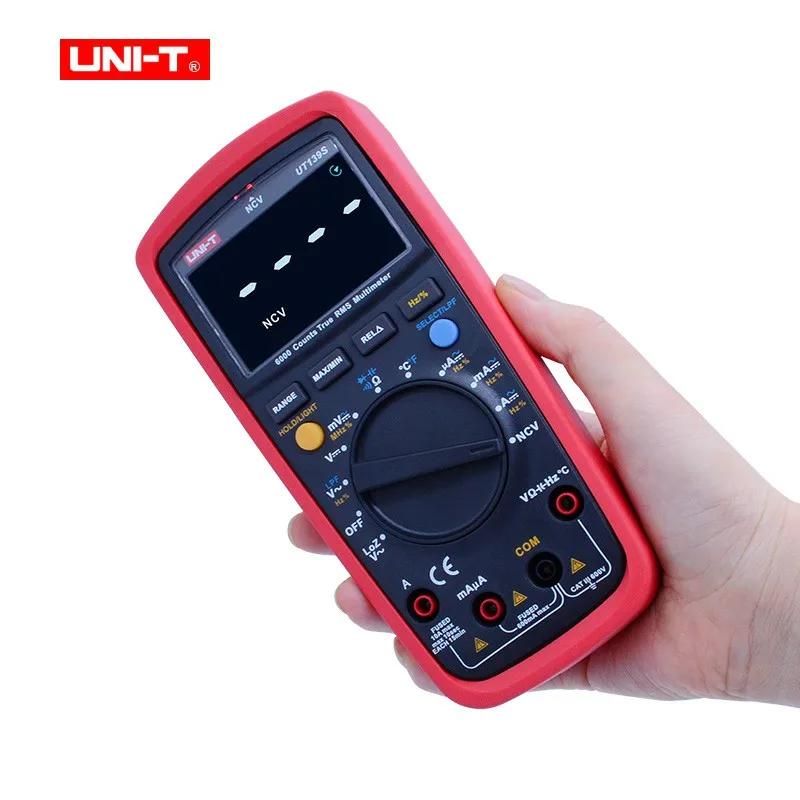 

UNI-T UT139S True RMS digital multimeter, LPF (low pass filter)/LoZ (low impedance input) function/Temperature test EBTN display