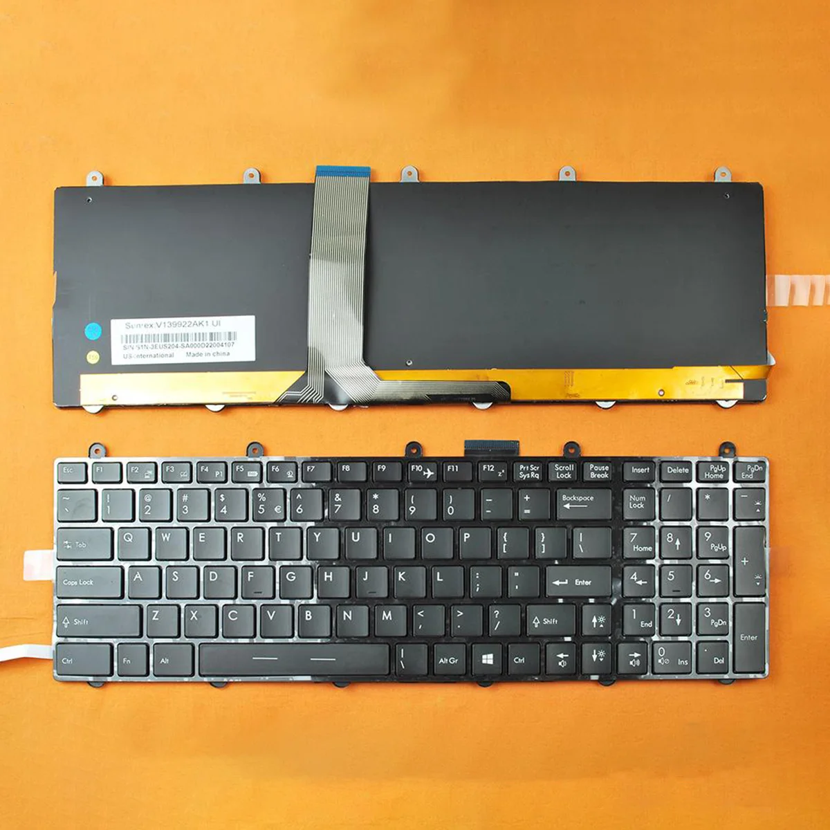 Английская клавиатура для MSI GP60 GP70 CR70 CR61 CX61 CX70 CR60 GE70 GE60 GT60 GT70 GX60 GX70 0NC 0ND 0NE 2OC 2OD 2OJWS 2OKWS