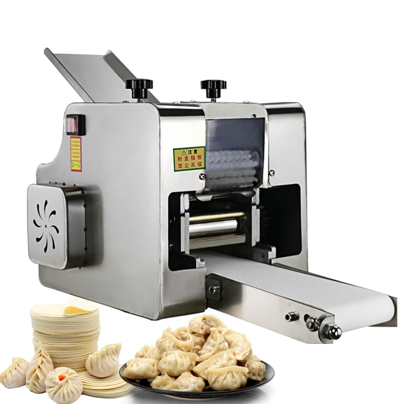 

220V/110V Dumpling Wrapper Machine Wonton Dumpling Wrapper Making Machine Rolling Dough Machine Commercial Household Pasta Maker