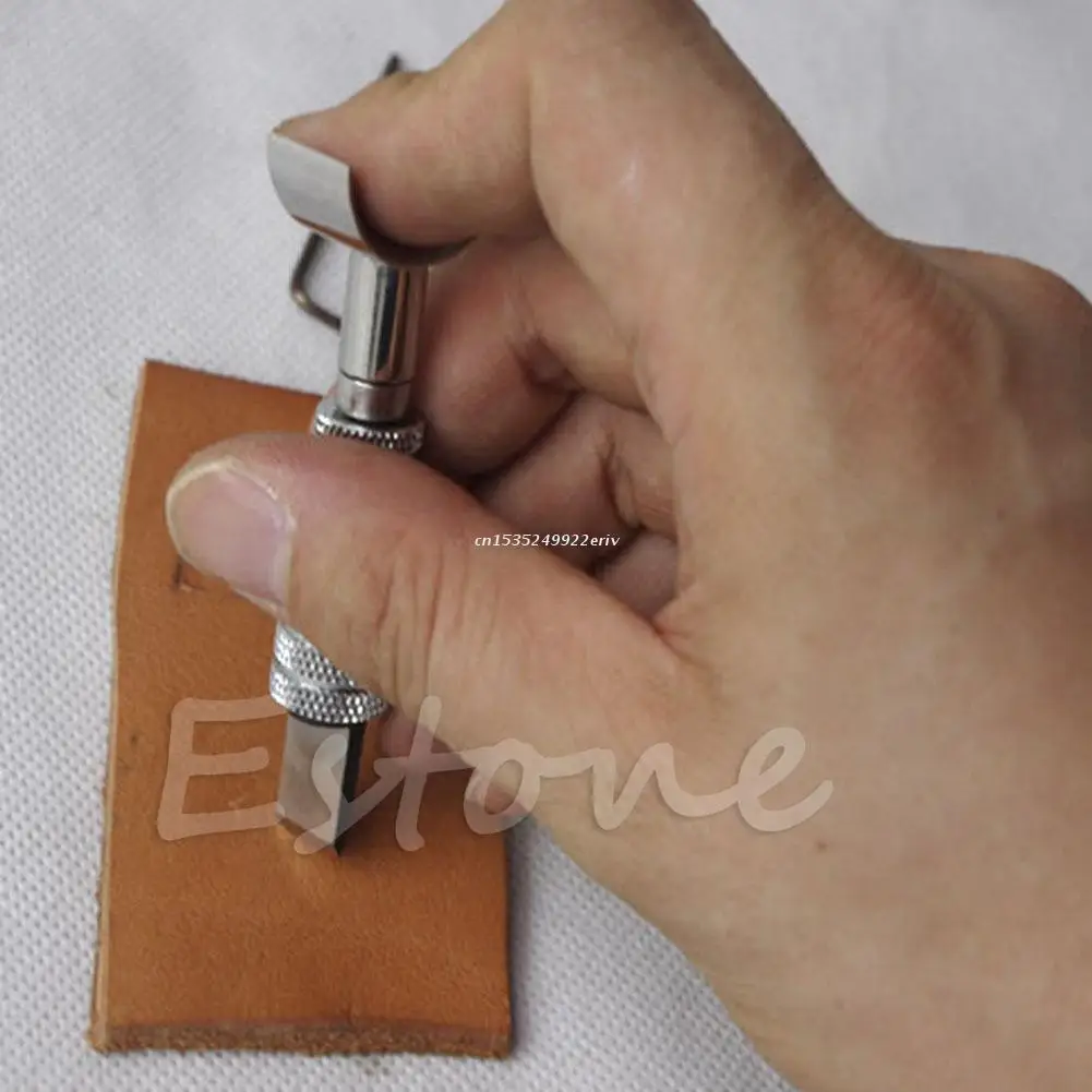 

Adjustable DIY Manual Rotary Tools Leather Carving Swivel Knife Blade Tools Dropship