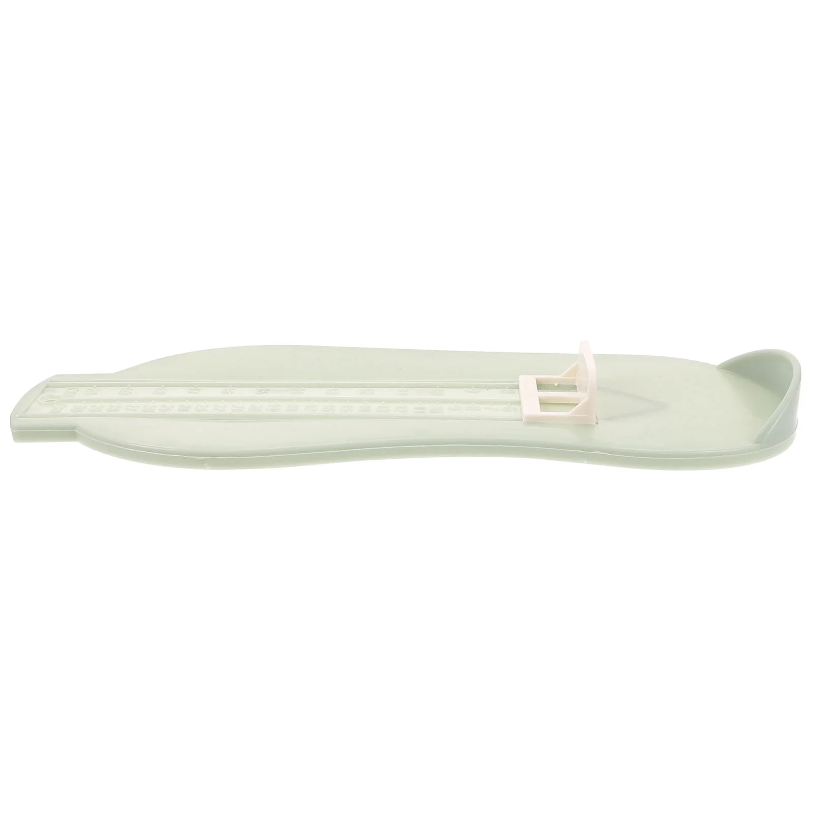 Измеритель стопы для малышей инструмент измерения размера обуви линейка (синий)