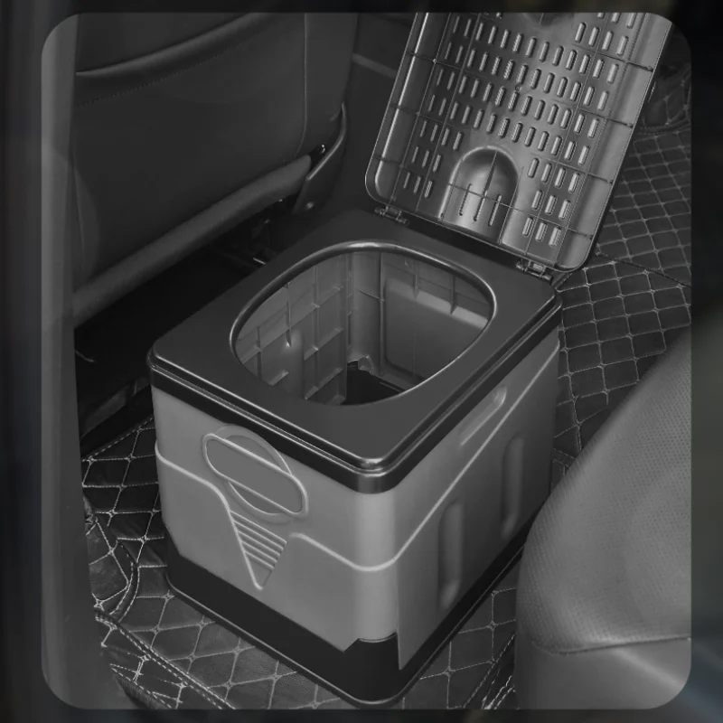 Ведро для туалета автомобиля мощная мусорная корзина с большой емкостью