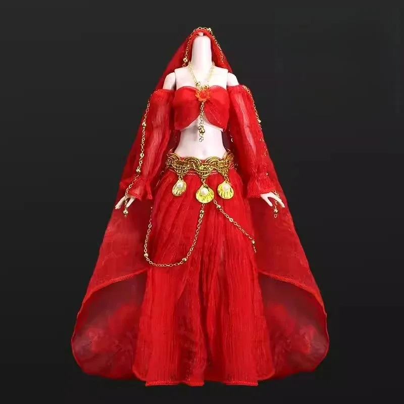Фото Костюм танцовщицы в античном стиле для 6-дюймовых (30 см) BJD фигурок, аксессуары для сцен с солдатскими фигурками №2