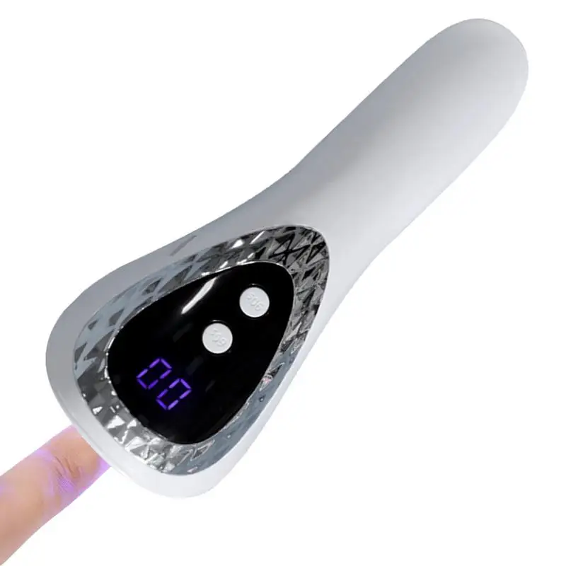 

Mini UV Light For Gel Nails Handheld Rechargeable Cordless Mini Gel UV Led Nail Lamp Portable UV Light For Nails Dryer DIY