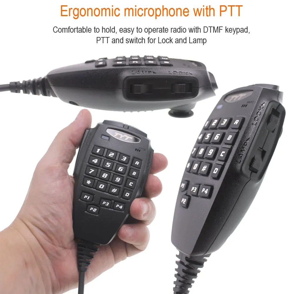 tyt th 9800 latest version 50w high power walkie talkie car radio station ham quad band 2970144430mhz walki talki 809 channel free global shipping