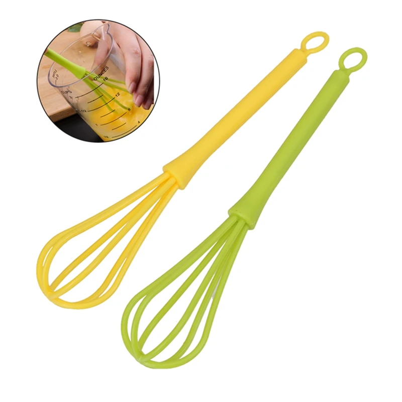 

Hand Whisk Mixer for Eggs Kitchen Accessories Egg Beater Plastic Cooking Tool Cream Baking Flour Stirrer Egg Tools