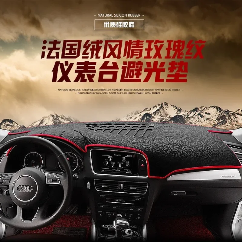 Фото Накладка на центральную консоль автомобиля Baojun RS3 2020-2022, темная, для интерьера №3