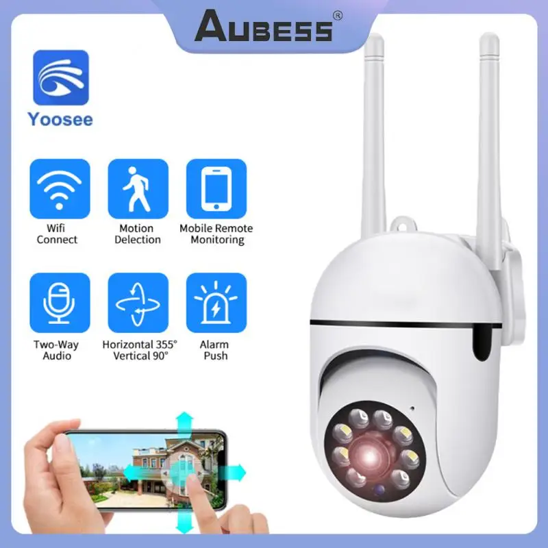 

IP-Камера уличная беспроводная, 1080P, PTZ, Wi-Fi, 4-кратный зум