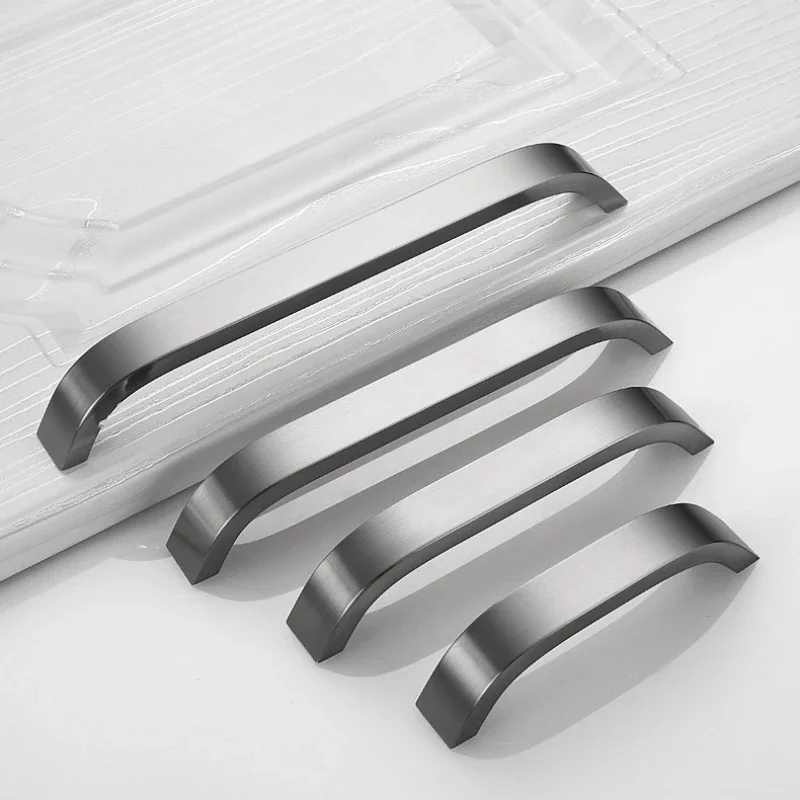 96 128 160 мм алюминиевая современная простая белая дверная ручка для шкафа обувного