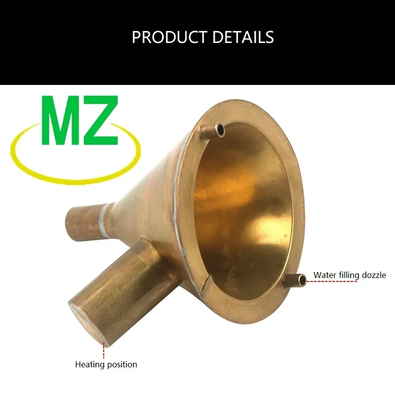 

Изолированная медная воронка Лабораторное обучение Металлическая изолированная воронка Полностью медное оборудование для химических экспериментов Горячая фильтрация