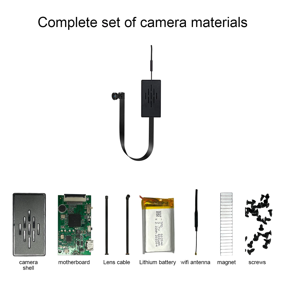 Материалы для поддержки мини-камеры модуль периферийных аксессуаров Корпус