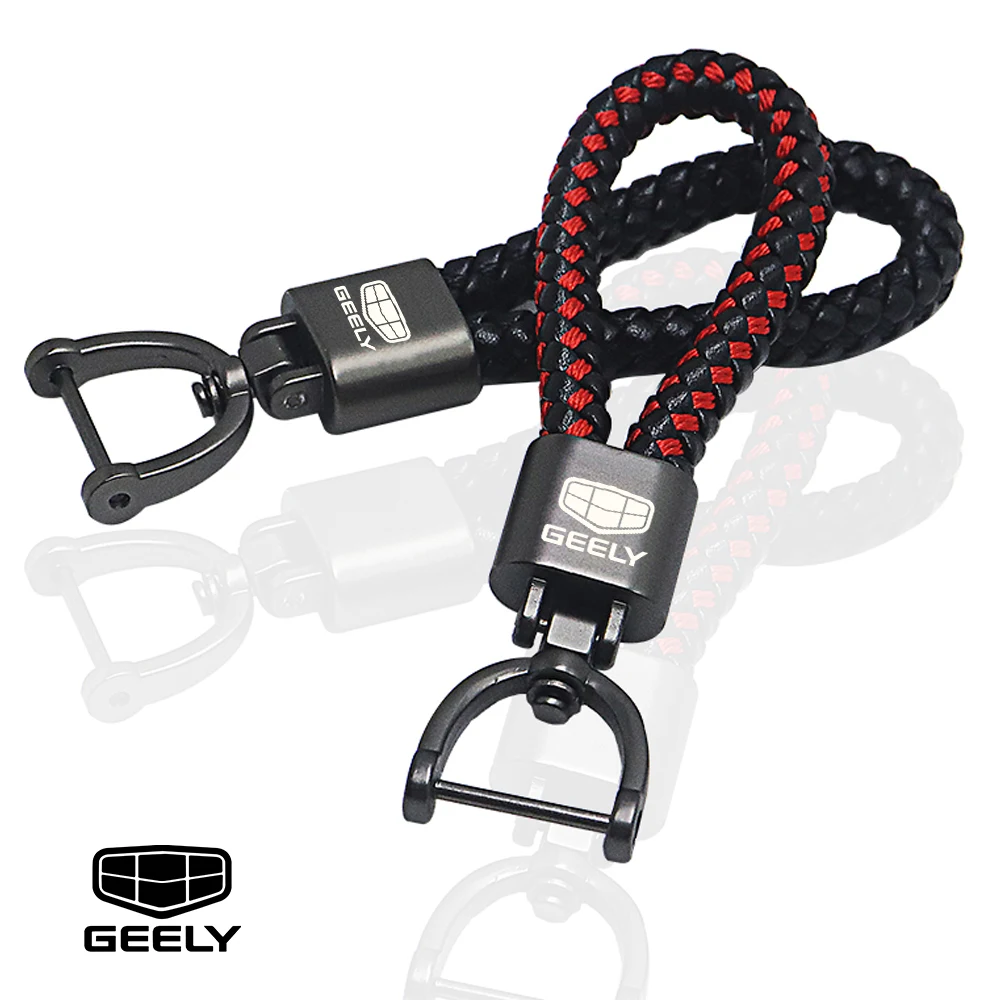 

Для geely atlas coolray BO RUI YUE CK Saloon EMGRAND ec7 GS GC2 GC5 GC6 GC7 GX2 автомобильный кожаный брелок автомобильные аксессуары