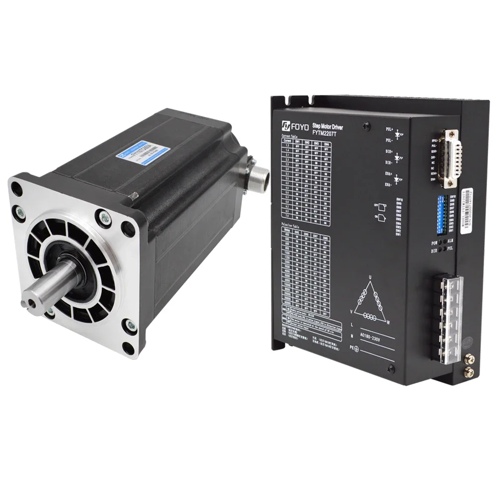 3-фазный шаговый двигатель Nema 42 20 Нм длина 219 мм высокий крутящий момент 1 2 градуса