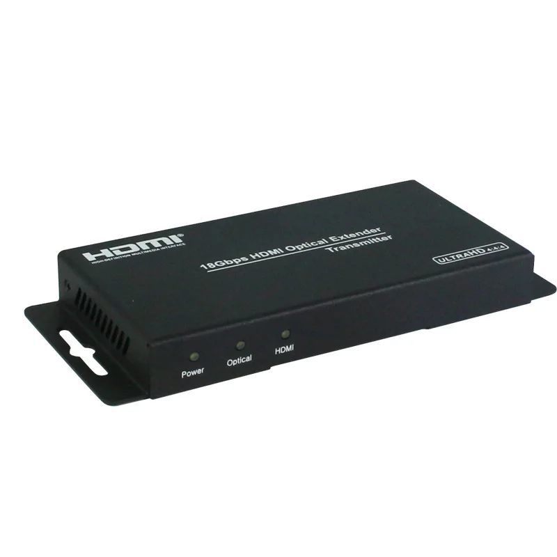 

4K @ 60Hz Hdmi Slim 2,0 Extender Over Singlemode LC волоконно-оптический кабель IR RS232 HDMI волоконно-оптический удлинитель для домашнего кинотеатра