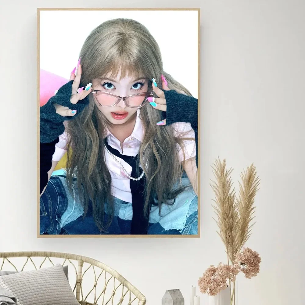 Постер Kpop T-дважды Nayeon сделай сам винтажный кинопостер настенная живопись
