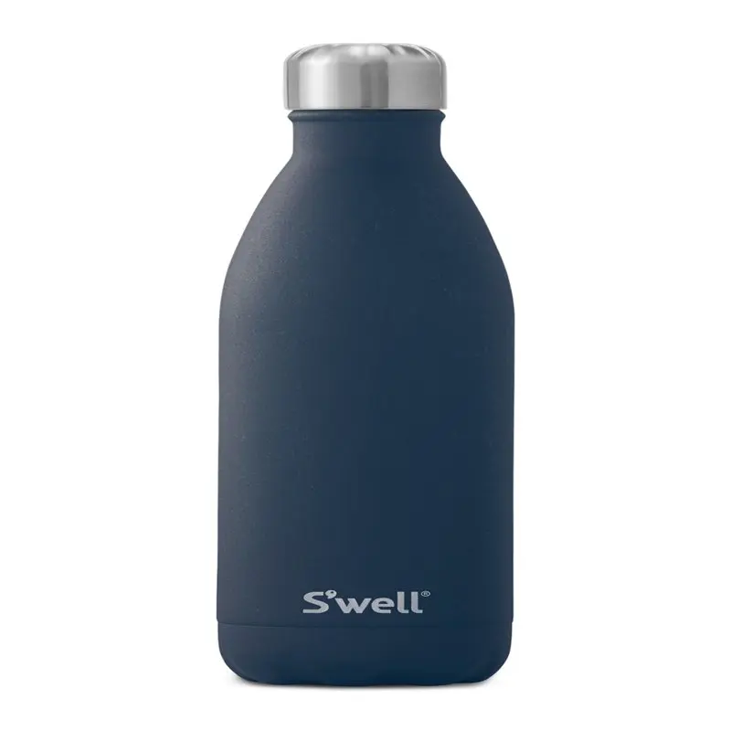 

Sleek, Stunning and Durable 25 oz Azurite Insulated Long Lasting Stainless Steel Water Bottle - Keep Drinks Hot or Cold.