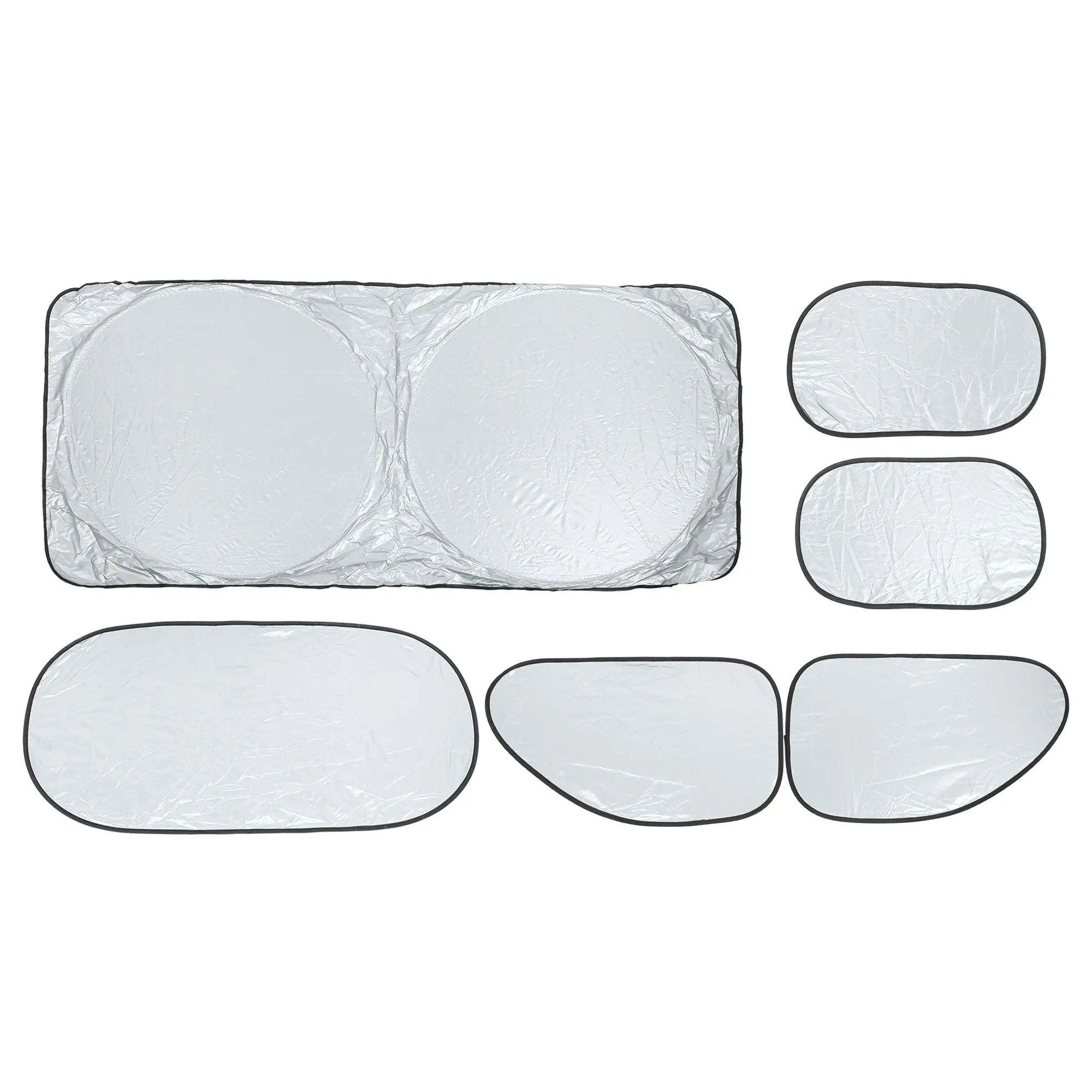 

Uxcell Uxcell 6pcs Universal Car Windshield Sun Shade UV Protection Shield Front Rear Car Window Sunshade Visor Car-covers