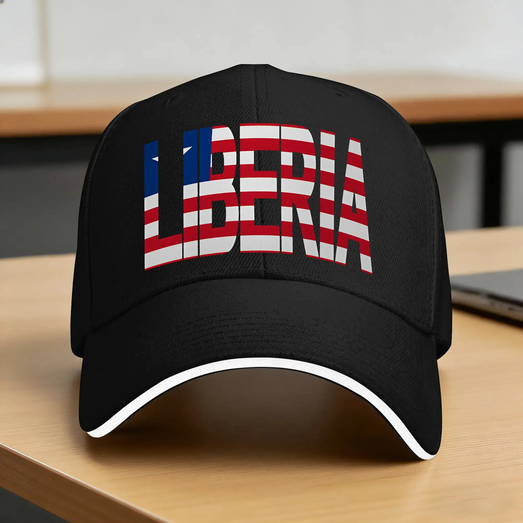 Фото Бейсболка Liberia Casual для походов и рыбалки, летняя кепка от солнца для мужчин и женщин, уличный стиль, снэпбэк. №1