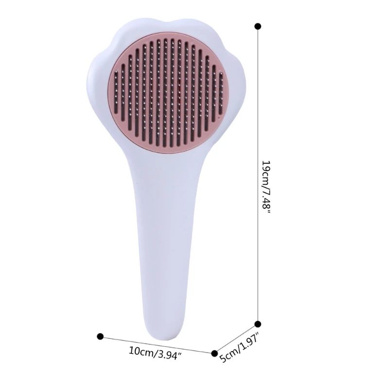 Расческа для удаления шерсти домашних животных расчески линьки собак кошек
