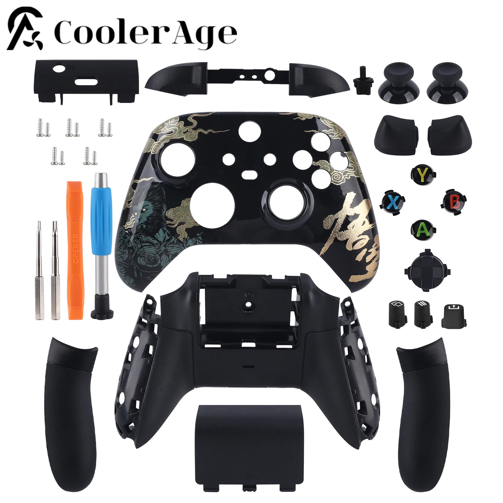Для контроллера Xbox Series X/S (1914) Сменная передняя задняя крышка боковые