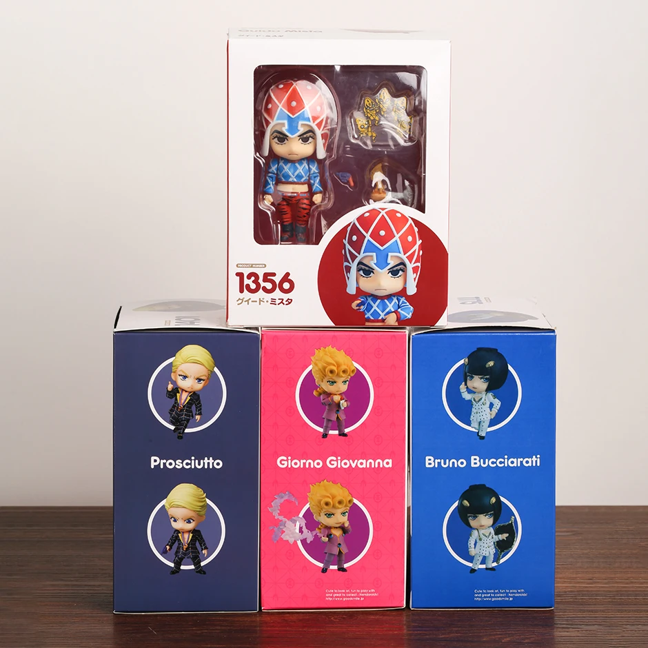 

Экшн-фигурки «Невероятные приключения Джоджо», «Гидо миста», «Бруно 1356», «Бруно 1155», 1175 день, 1401, аниме, декоративная модель, игрушка в подарок