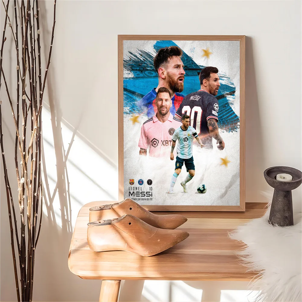 Самоклеящиеся наклейки с изображением футбольной звезды М-Месси