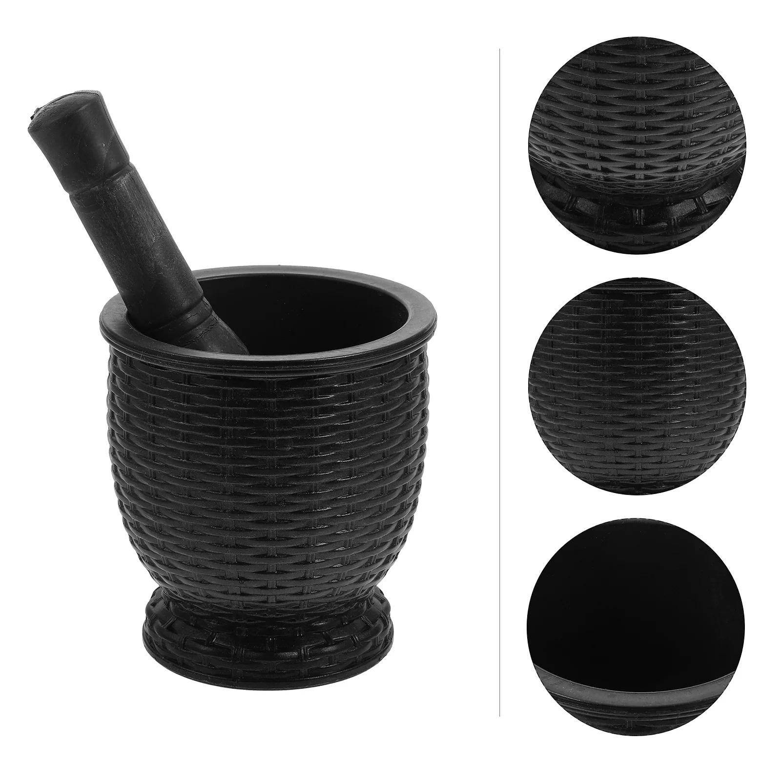 

Garlic Jar Presser Kitchen Gadget Paste Device Masher Crusher Mashing Mortar Hand Grinder