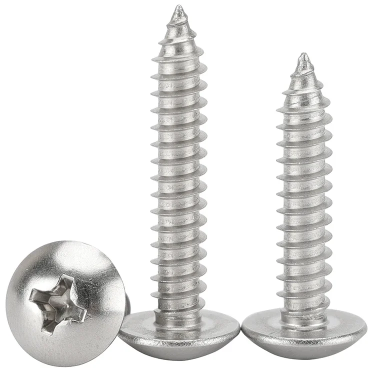 316 нержавеющая сталь M3 ~ M6 крестообразный Самонарезающий винт с утопленной